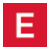 «E» s’affiche à la sélection de ce mode de fonctionnement.