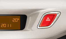 -  Appuyez sur ce bouton, les feux indicateurs de direction clignotent.